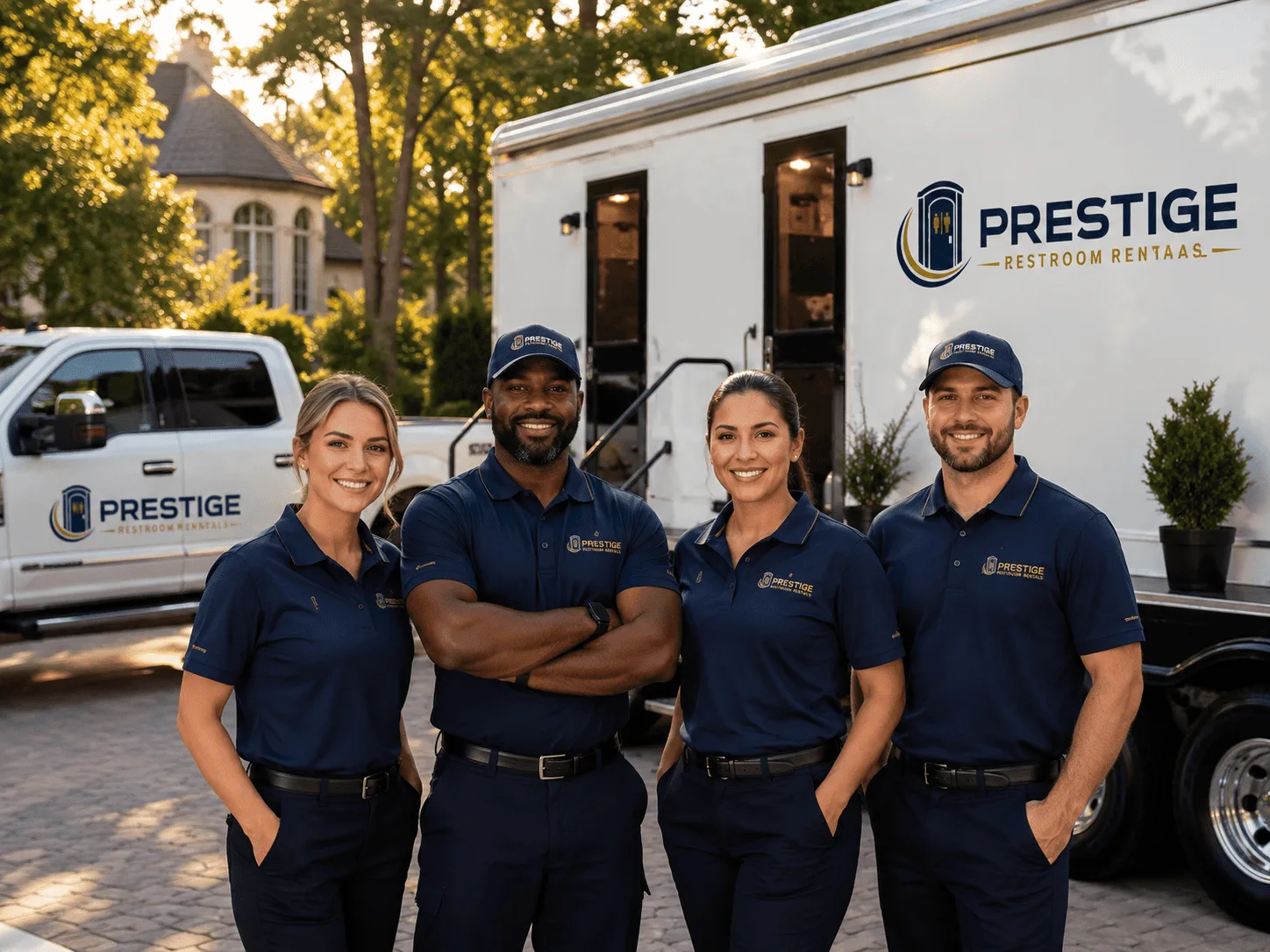 Trusted Luxury Portable Restrooms company in Harris, IA